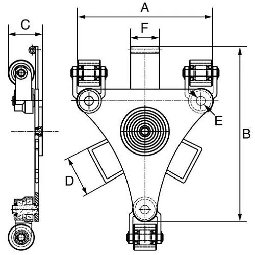 dolly skate roller (2)