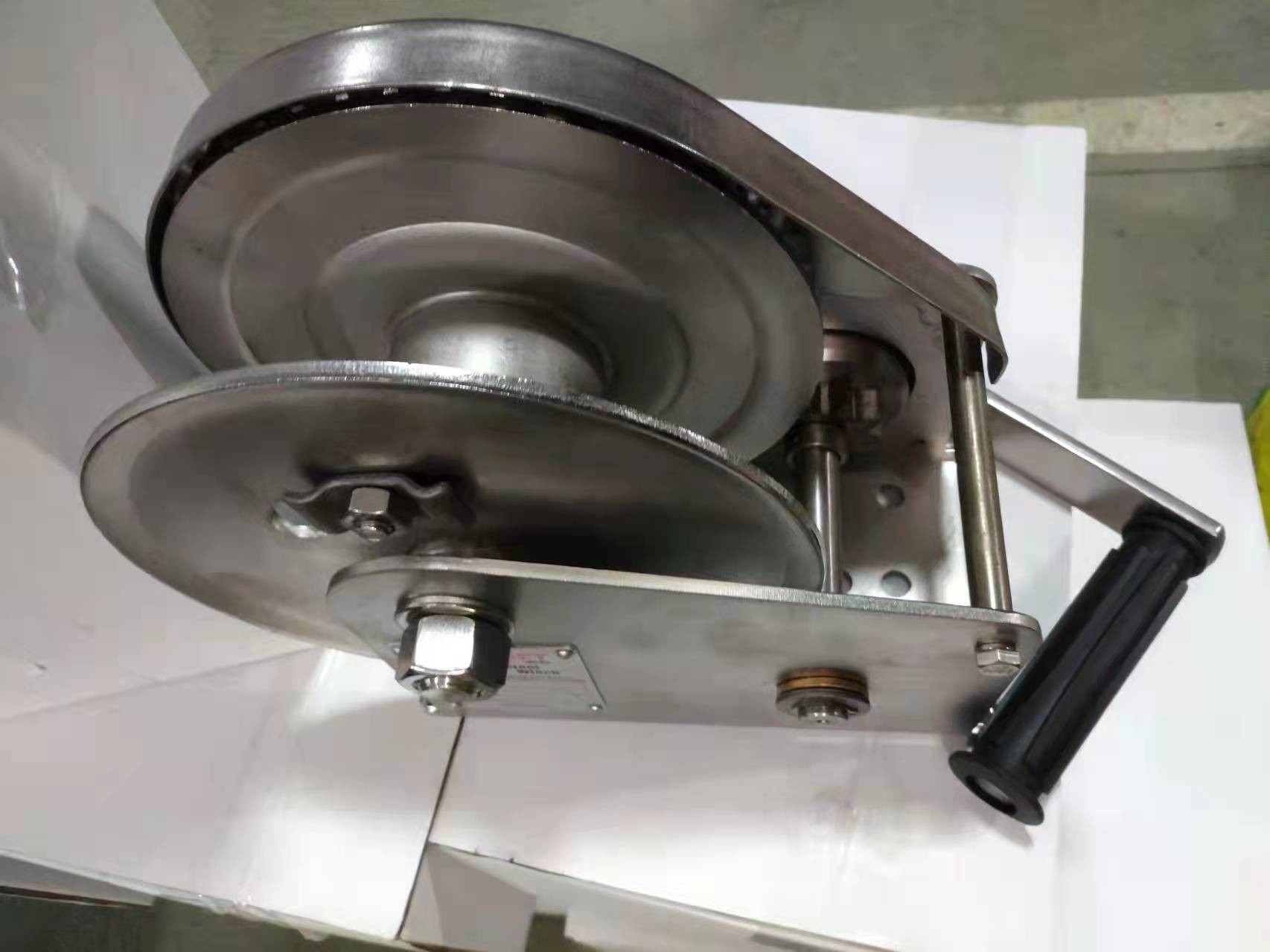 stainless steel hand winch