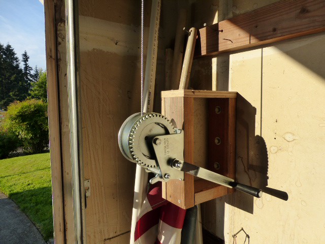 stainless steel hand winch